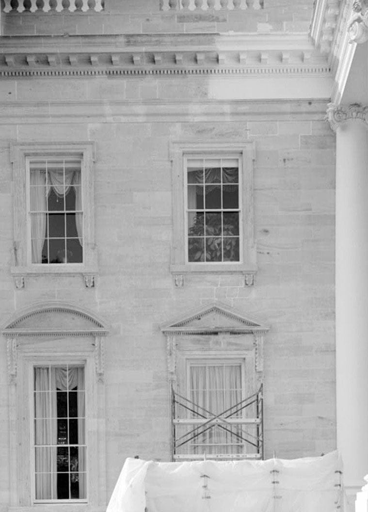 Historic Photo : White House, 1600 Pennsylvania Avenue, Northwest, Washington, District of Columbia, DC 296 Photograph
