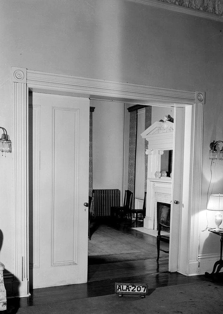 Historic Photo : University of Alabama, President's House, University Boulevard, Tuscaloosa, Tuscaloosa County, AL 30 Photograph