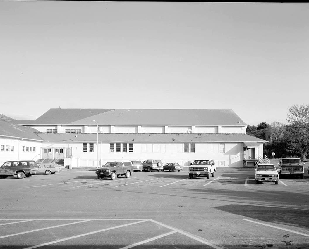 Historic Photo : Kodiak Naval Operating Base, Gymnasium, U.S. Coast Guard Station, Kodiak, Kodiak Island Borough, AK 17 Photograph