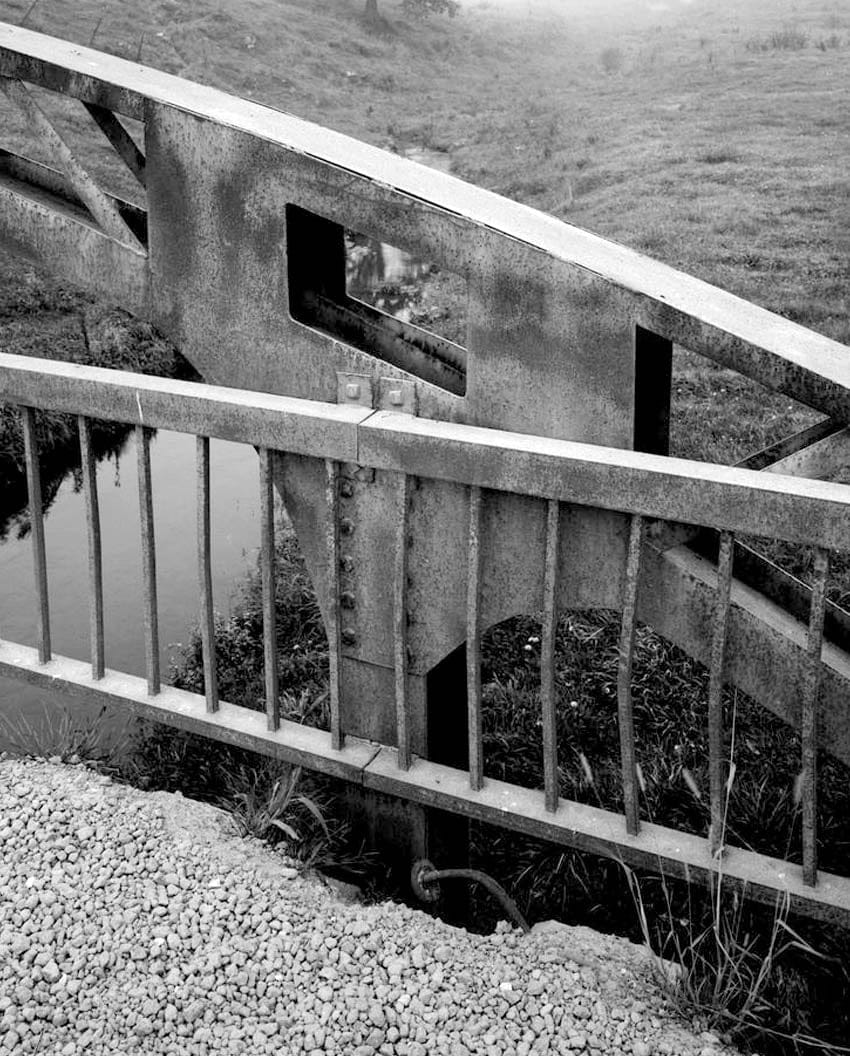 Historic Photo : Cottonville Bridge, County Road D-61 at Farmer's Creek, Maquoketa, Jackson County, IA 11 Photograph