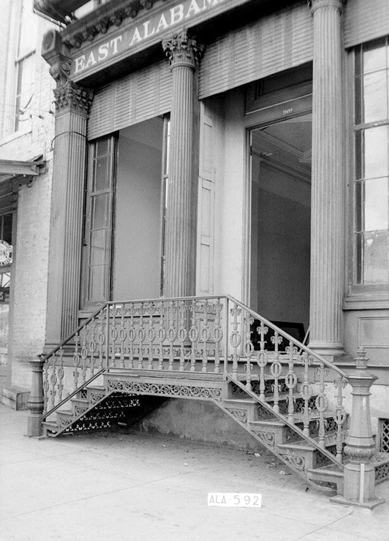Historic Photo : Eastern Bank of Alabama, 201 Broad Street, Eufaula, Barbour County, AL 11 Photograph