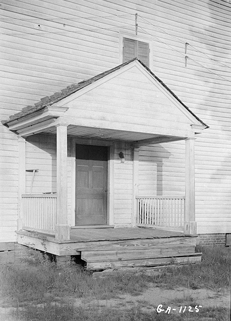 Historic Photo : Blount House, (moved to Newnan vicinity, GA), Haddock, Jones County, GA 12 Photograph