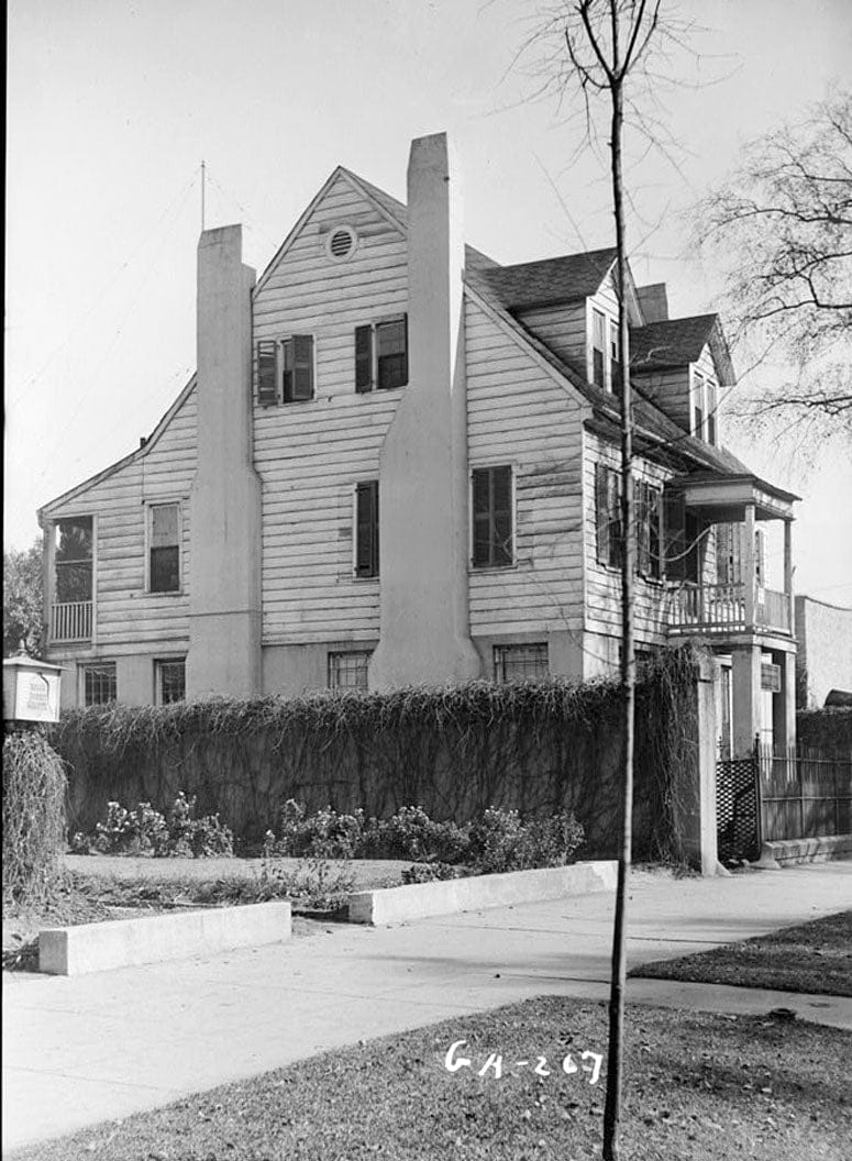 Historic Photo : Women's Club, 825 Greene Street, Augusta, Richmond County, GA 3 Photograph