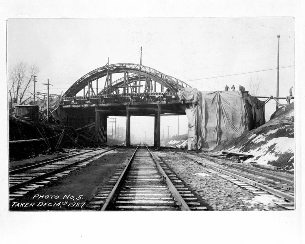 Historic Photo : Marsh Rainbow Arch Bridge, West Eighth Street North, Newton, Jasper County, IA 30 Photograph