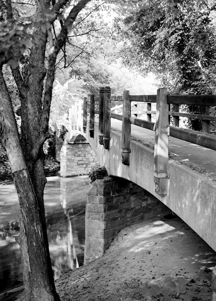 Historic Photo : Saddle Club Footbridge, Washington, District of Columbia, DC 1 Photograph