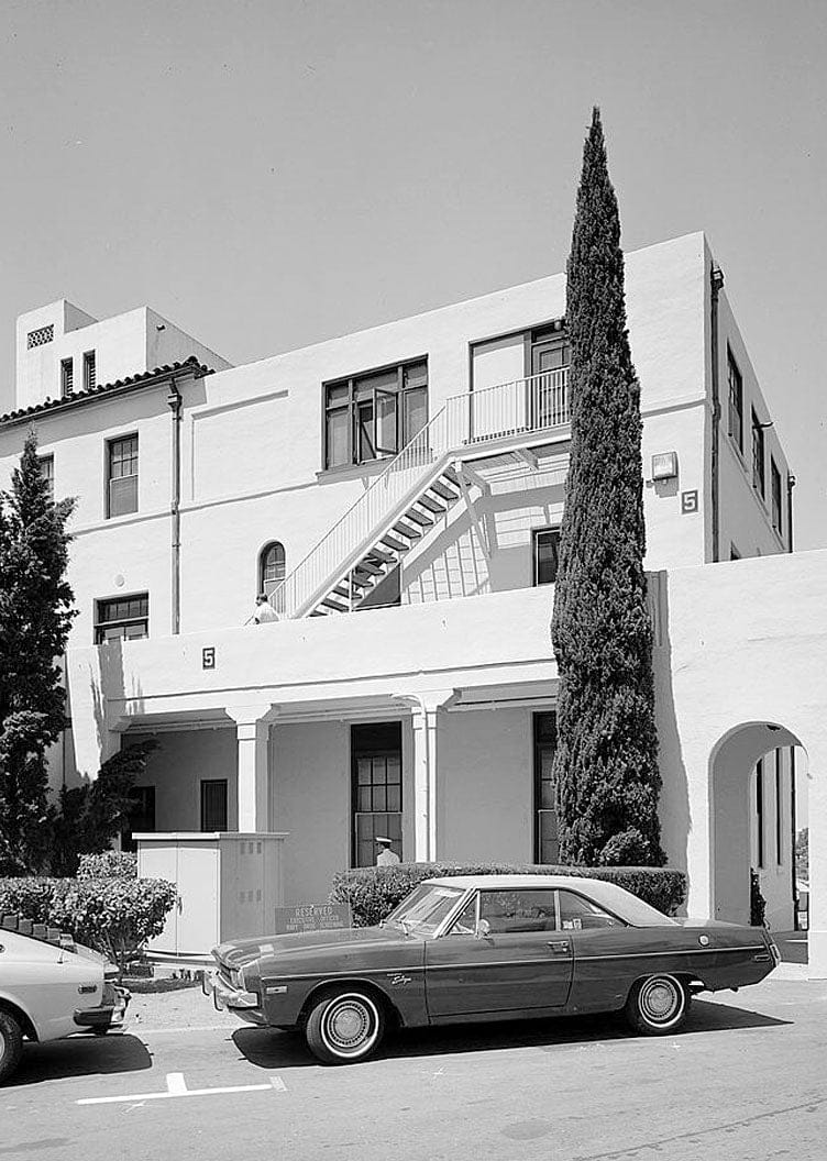 Historic Photo : U.S. Naval Hospital, Ward B, Park Boulevard, Balboa Park, San Diego, San Diego County, CA 9 Photograph