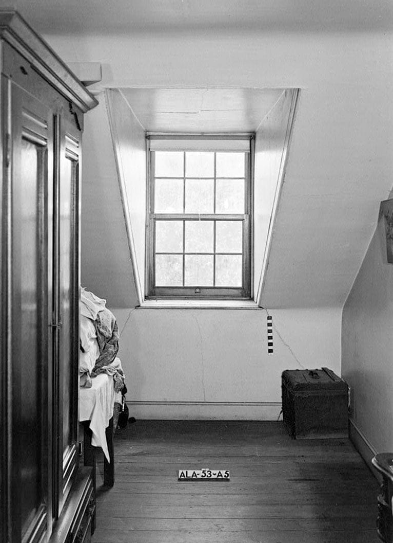 Historic Photo : Audley H. Gazzam House & Servants' Quarters, 1255 Government Street, Mobile, Mobile County, AL 36 Photograph