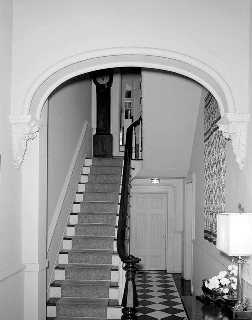 Historic Photo : Navy Yard, Commandant's House, Eighth & M Streets Southeast, Washington, District of Columbia, DC 4 Photograph