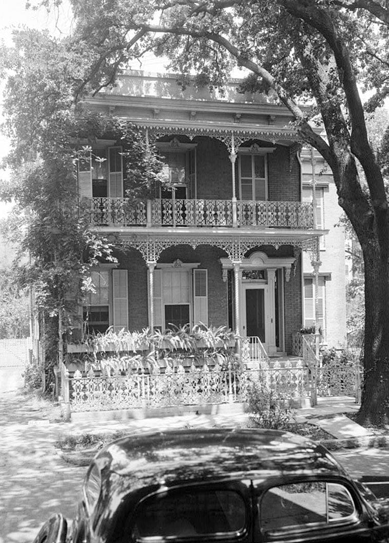 Historic Photo : Dr. Charles Mohr House, 254 Saint Anthony Street, Mobile, Mobile County, AL 3 Photograph