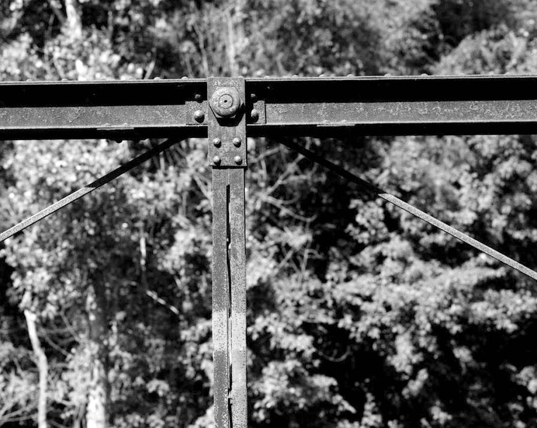 Historic Photo : Boyleston Bridge, Spanning Skunk River, Lowell, Henry County, IA 5 Photograph