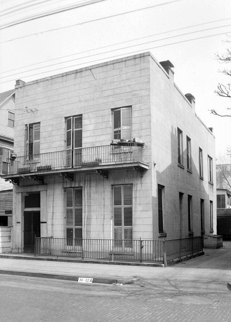 Historic Photo : Doctor Henderson House, 12 North Jackson Street, Mobile, Mobile County, AL 1 Photograph