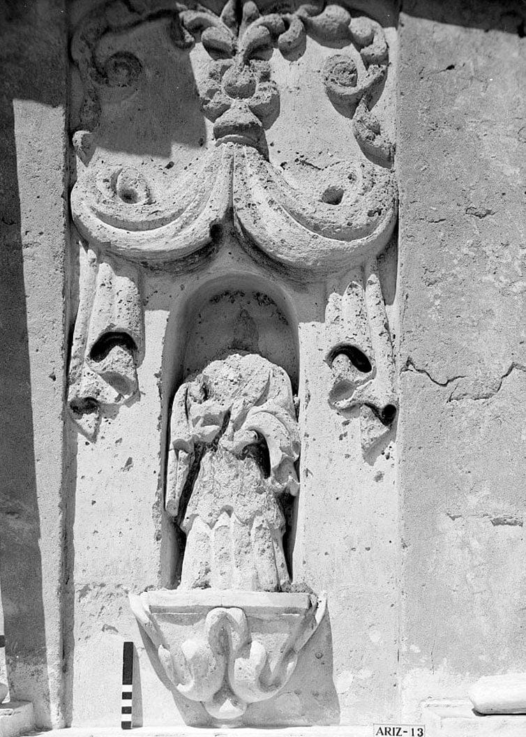 Historic Photo : San Xavier del Bac Mission, Mission Road, Tucson, Pima County, AZ 133 Photograph
