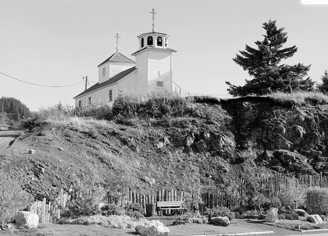 Historic Photo : St. Nicholas Russian Orthodox Church, Seldovia, Kenai Peninsula Borough, AK 2 Photograph
