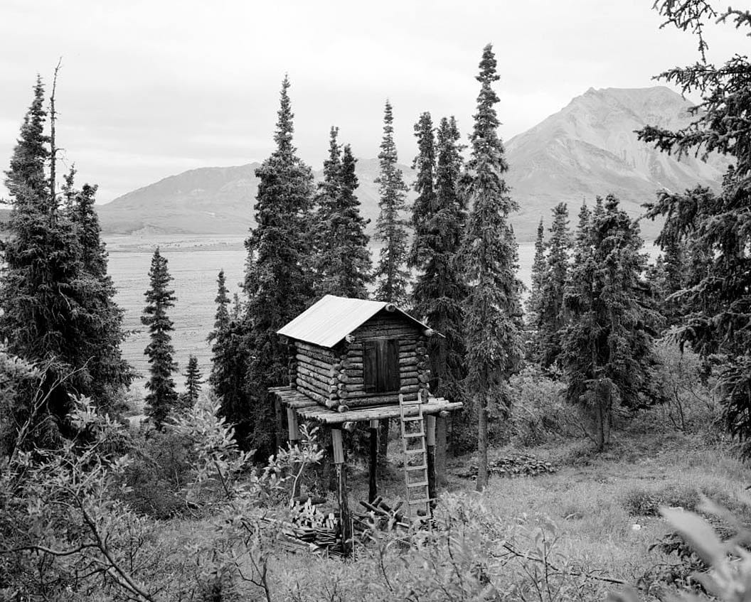 Historic Photo : Pearson Cabin, near Toklat River, Cantwell, Denali Borough, AK 7 Photograph