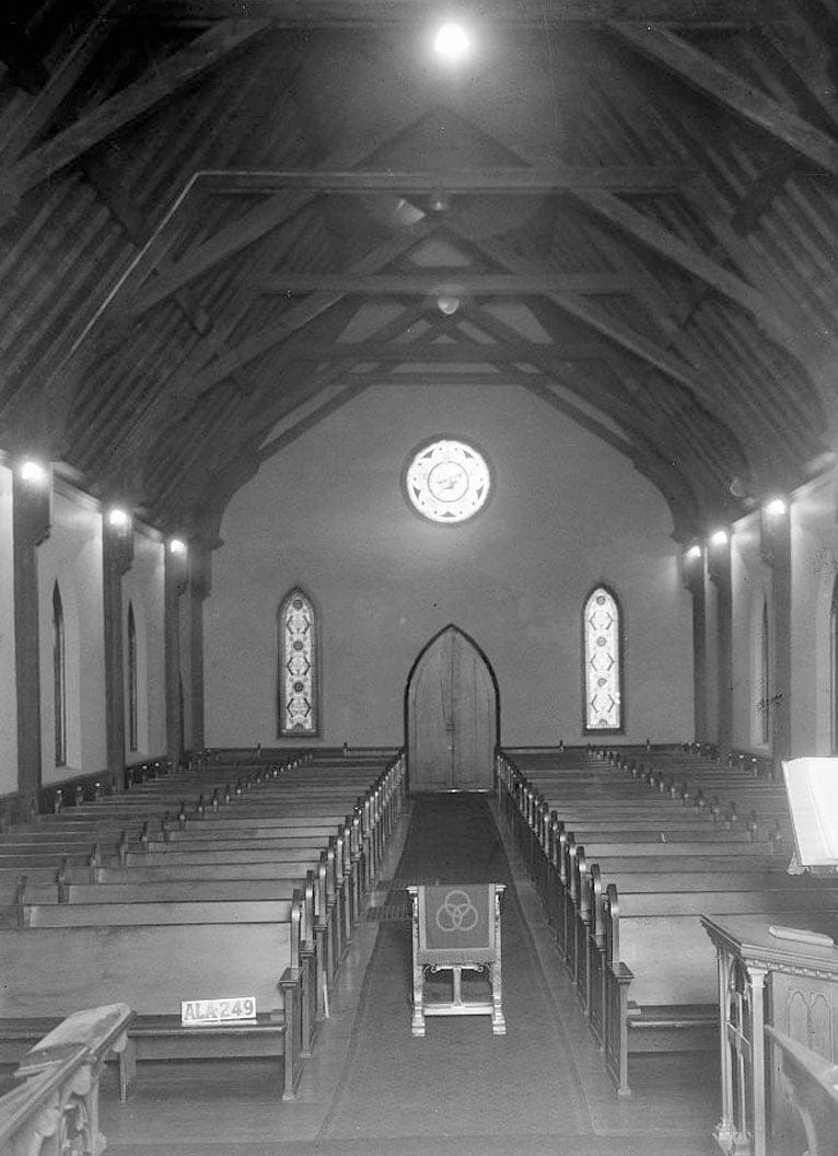 Historic Photo : Christ Episcopal Church, 605 Twenty-fifth Avenue, Tuscaloosa, Tuscaloosa County, AL 5 Photograph