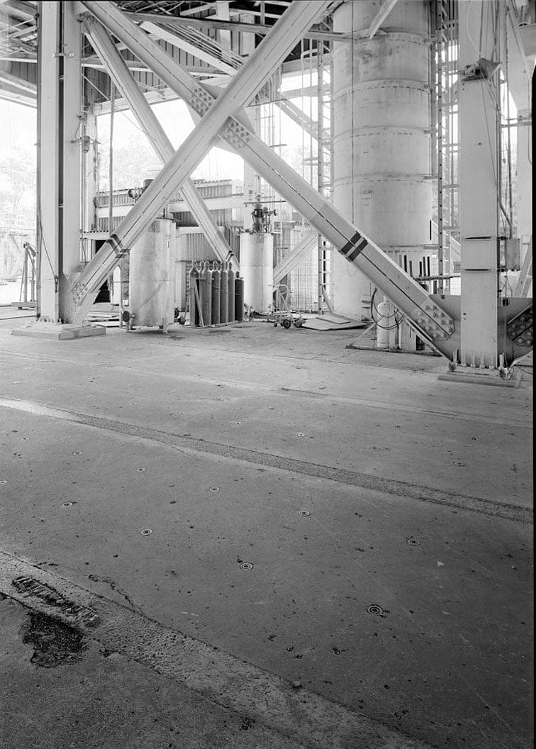 Historic Photo : Marshall Space Flight Center, Saturn V Dynamic Test Facility, East Test Area, Huntsville, Madison County, AL 39 Photograph