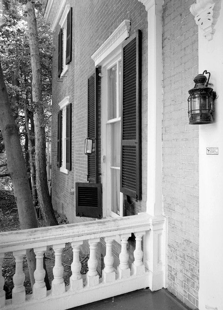 Historic Photo : Leonard Mackall House, 1686 Thirty-Fourth Street, Northwest, Washington, District of Columbia, DC 7 Photograph