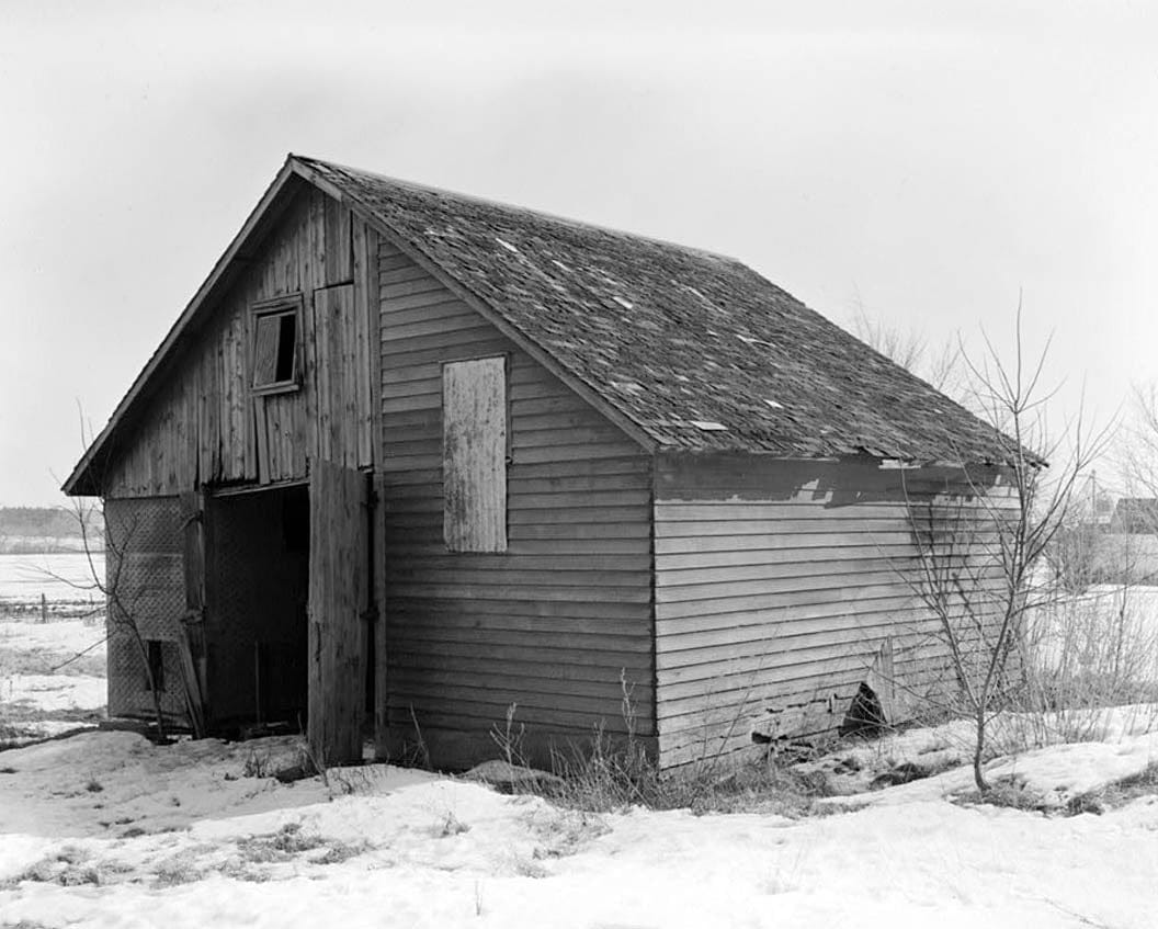 Historic Photo : Frank Chyle, Jr. Granary, Main Street, Protivin, Howard County, IA 1 Photograph