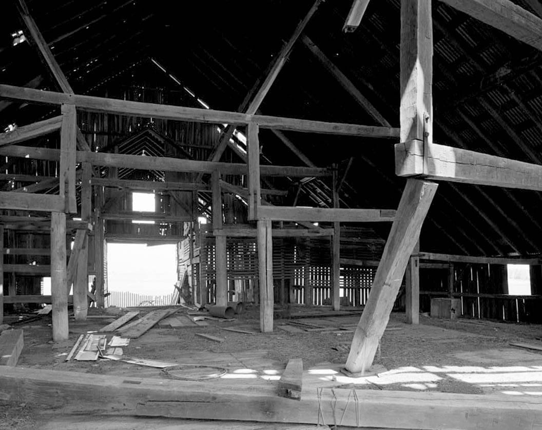 Historic Photo : Rothwell Farm, Barn, Route 458 near Route 42, Middletown, New Castle County, DE 3 Photograph