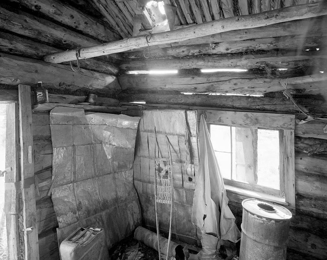 Historic Photo : Charlie Yale Main Cabin, Glacier River near Nolan, Bettles, Yukon-Koyukuk Census Area, AK 2 Photograph