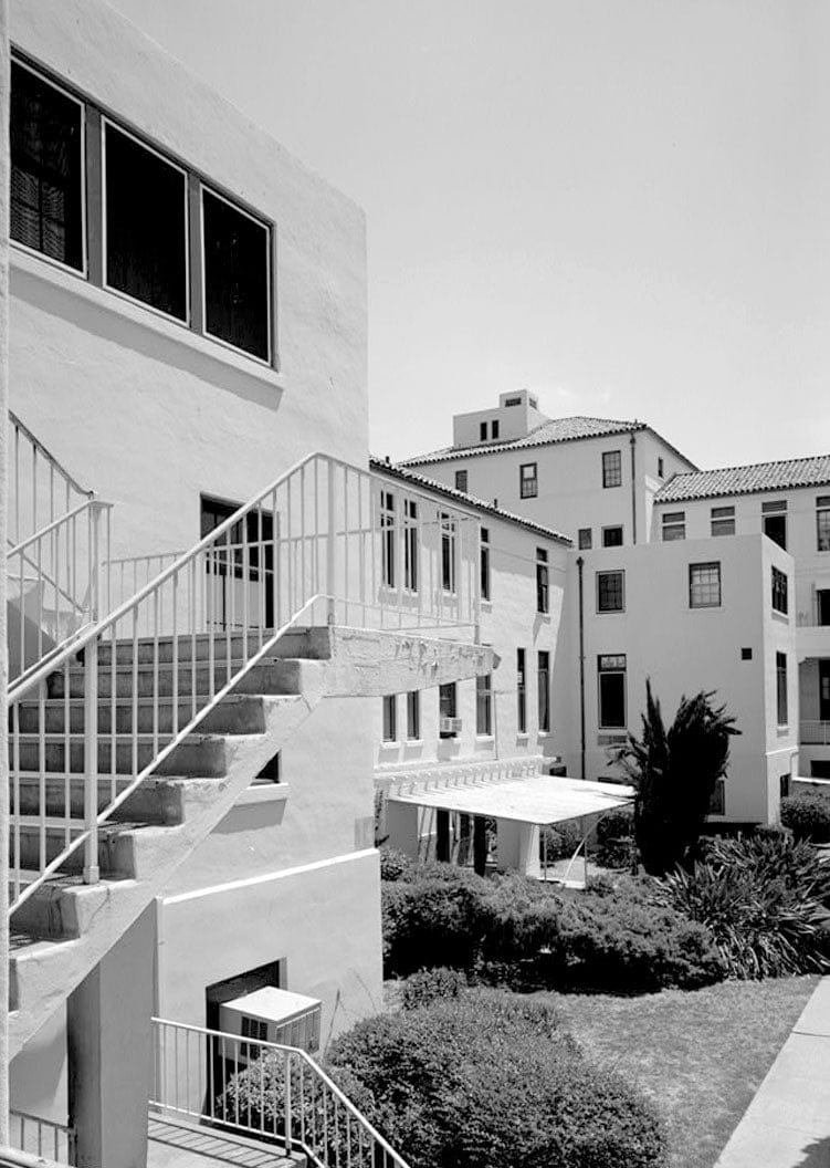 Historic Photo : U.S. Naval Hospital, Laboratory & Outpatient Building, Park Boulevard, Balboa Park, San Diego, San Diego County, CA 9 Photograph