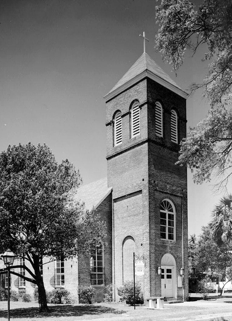 Historic Photo : Christ Episcopal Church, 405 South Adams Street, Pensacola, Escambia County, FL 3 Photograph