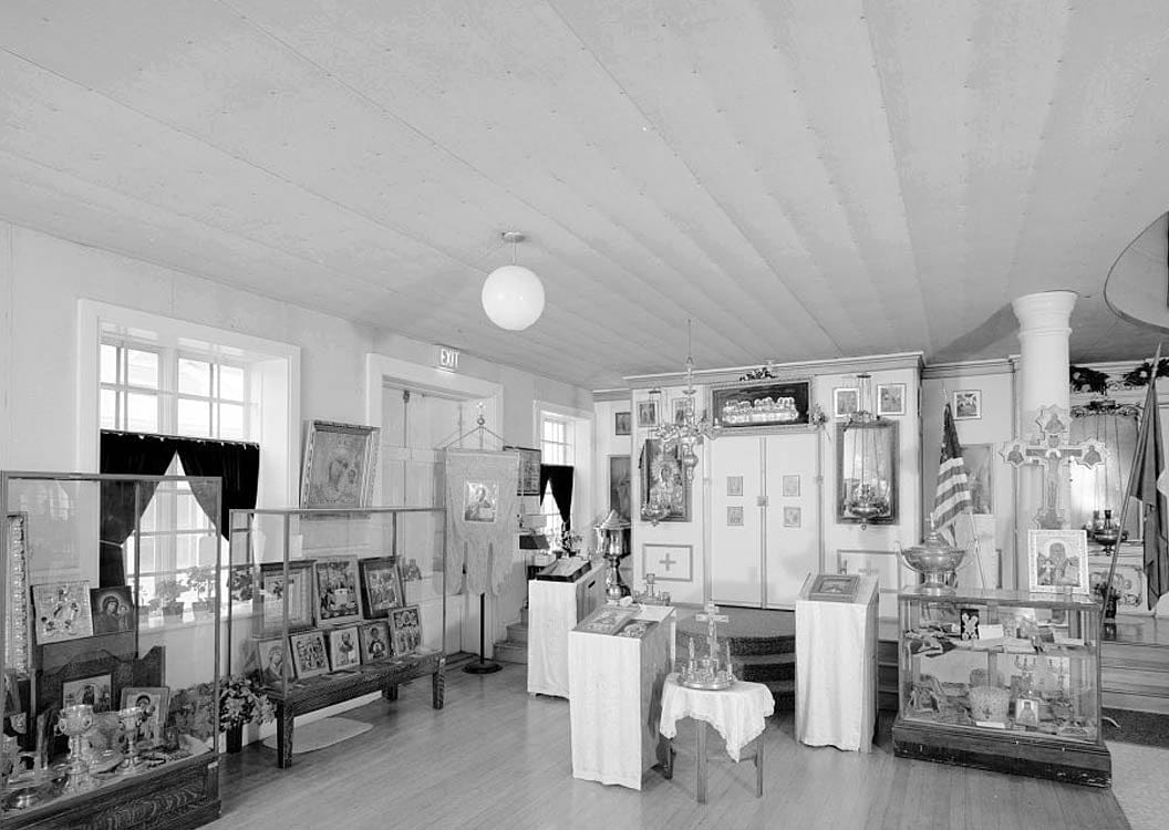 Historic Photo : Saint Michael's Cathedral, Lincoln Street, Sitka, Sitka Borough, AK 6 Photograph