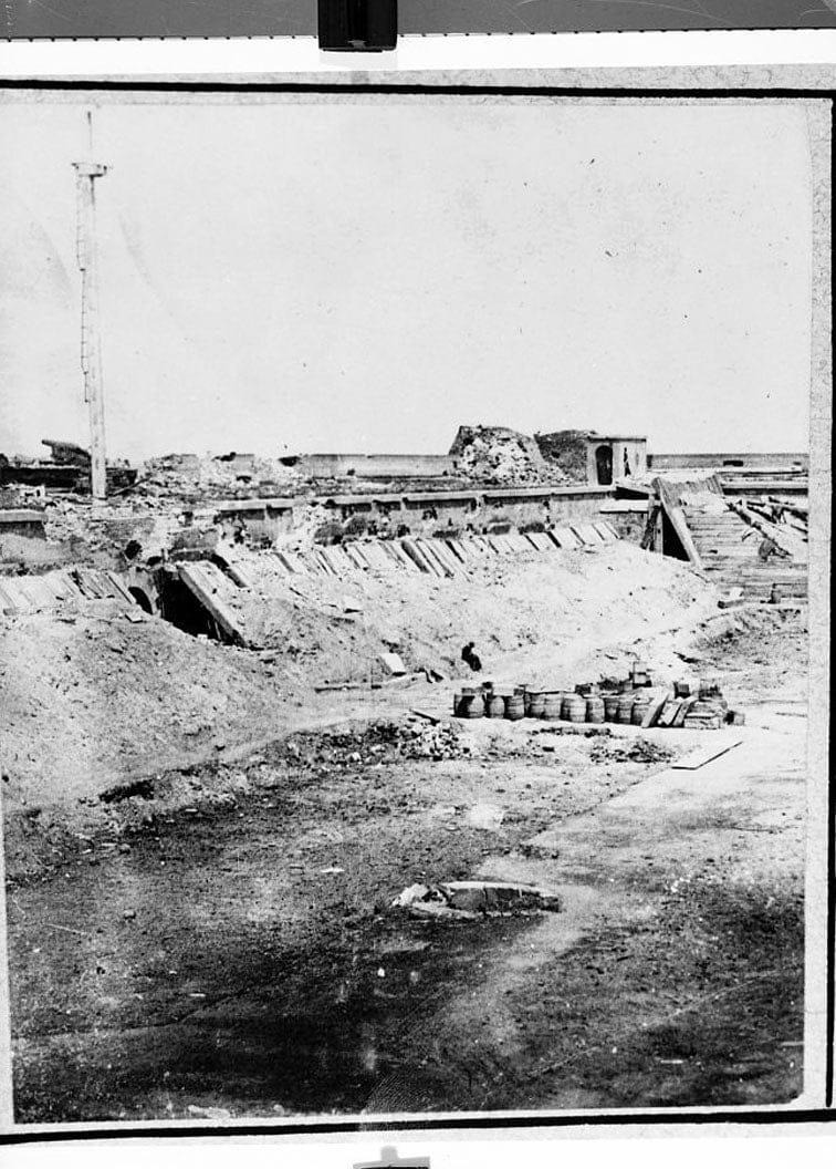 Historic Photo : Fort Pulaski, Cockspur Island, Savannah, Chatham County, GA 67 Photograph
