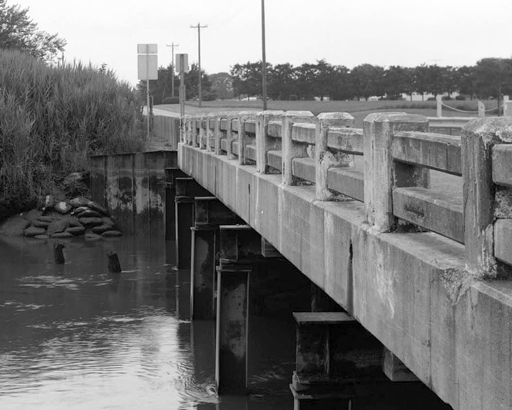 Historic Photo : Mill Creek Bridge, Spanning Mill Creek at State Route No. 6, Smyrna, Kent County, DE 6 Photograph