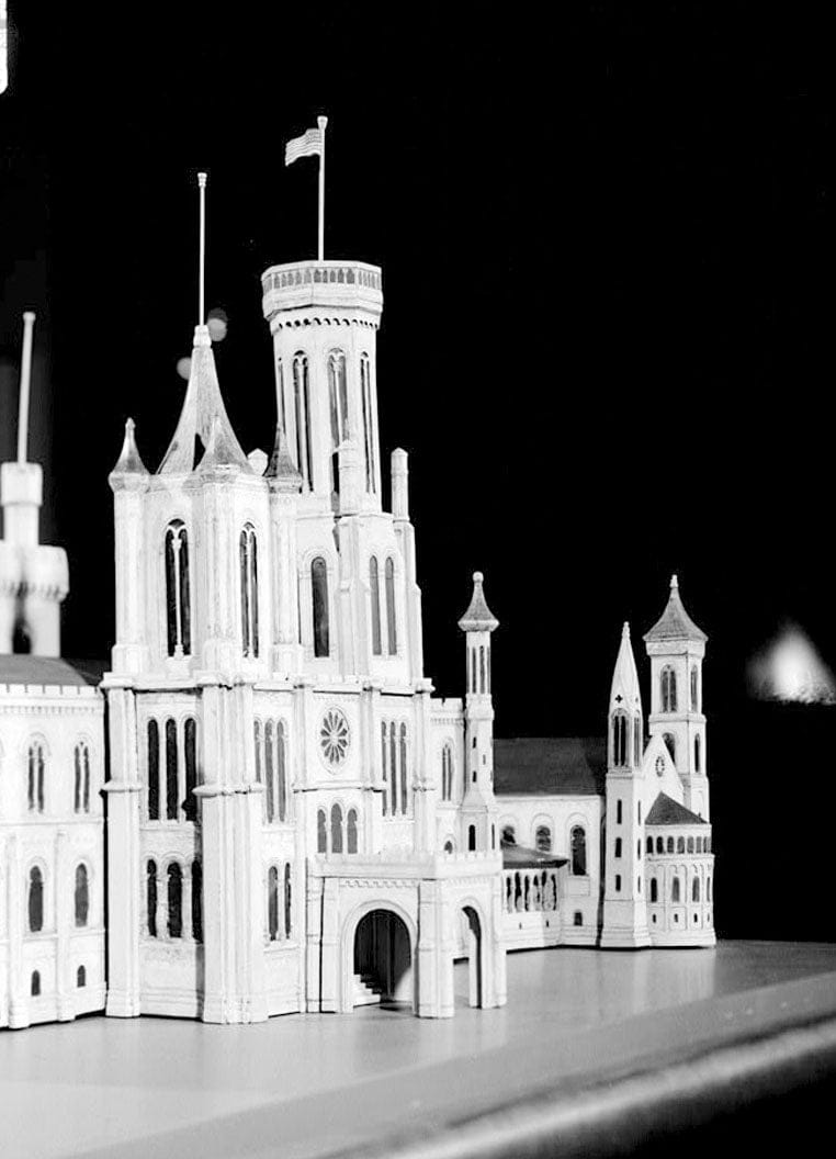 Historic Photo : Smithsonian Institution Building, 1000 Jefferson Drive, between Ninth & Twelfth Streets, Southwest, Washington, District of Columbia, DC 76 Photograph