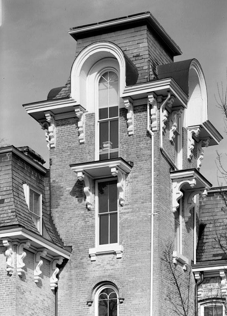 Historic Photo : Cooke's Row, Villa No. 7, 3027 Q Street, Northwest, Washington, District of Columbia, DC 3 Photograph
