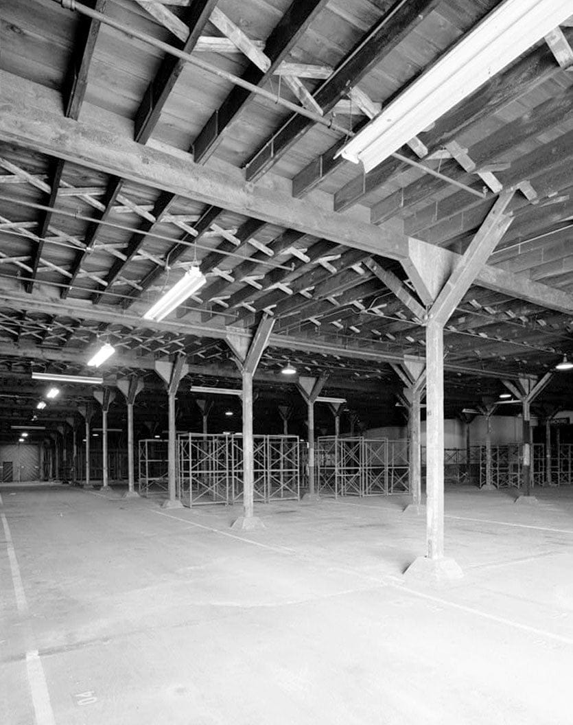 Historic Photo : Oakland Naval Supply Center, Warehouse Type D, Maritime Street at Seventh Avenue, Oakland, Alameda County, CA 16 Photograph