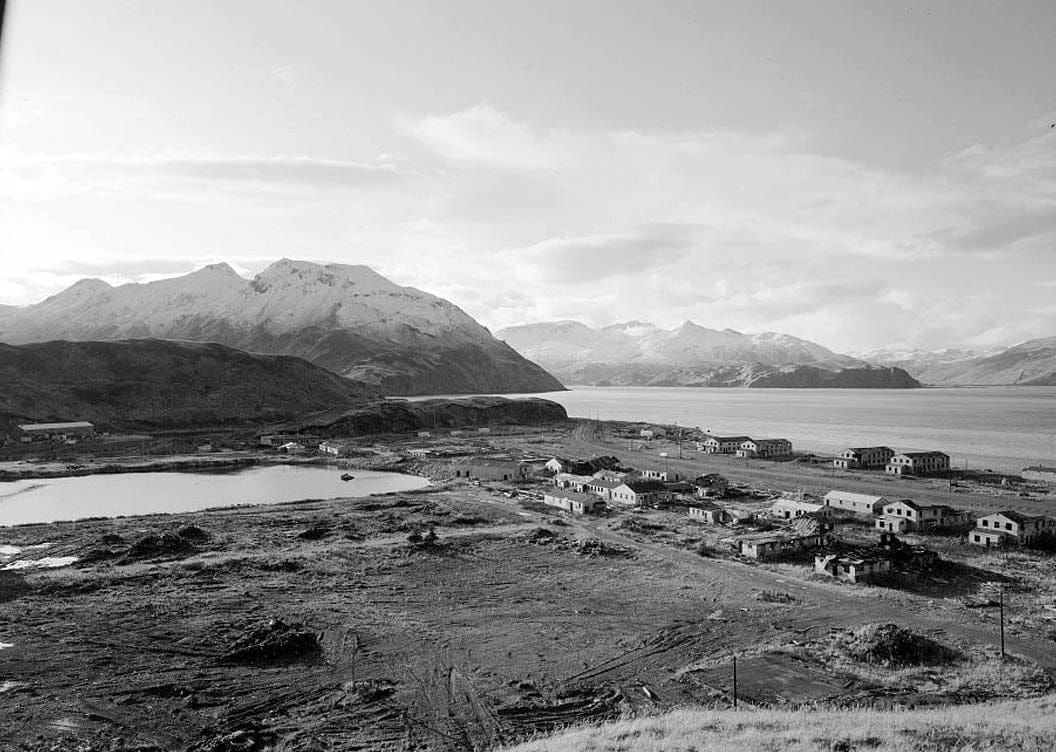 Historic Photo : Naval Operating Base Dutch Harbor & Fort Mears, Margaret Bay Cantonment Barracks, Unalaska, Aleutian Islands, AK 5 Photograph