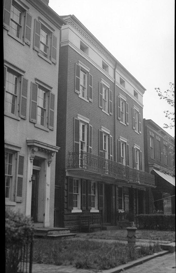 Historic Photo : 723-725 Twentieth Street, Northwest (House), Washington, District of Columbia, DC 1 Photograph