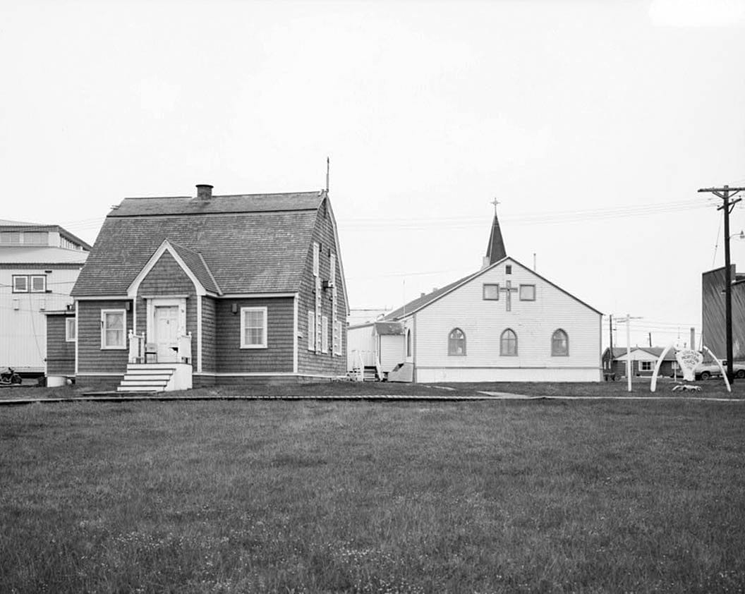Historic Photo : Utkeagvik Presbyterian Church, Manse, Building 1268, Momegana Street, Barrow, North Slope Borough, AK 1 Photograph