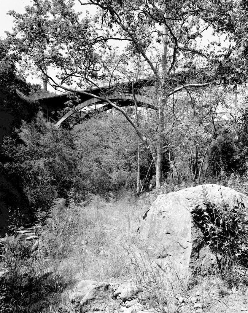 Historic Photo : San Roque Canyon Bridge, State Highway 192, Santa Barbara, Santa Barbara County, CA 6 Photograph