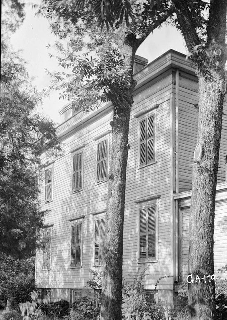 Historic Photo : Sayre-Shivers House, Broad & Robins Streets, Sparta, Hancock County, GA 6 Photograph