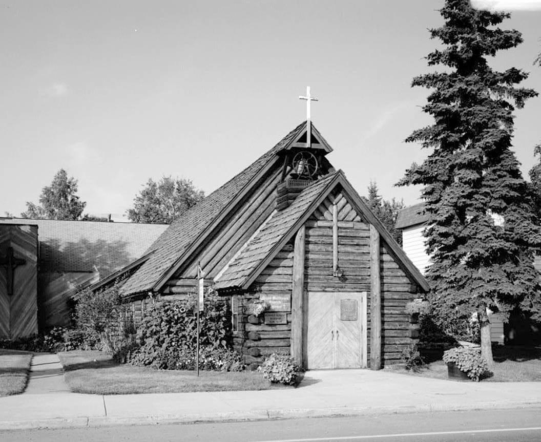 Historic Photo : St. Matthew's Episcopal Church, 1022 First Avenue, Fairbanks, Fairbanks North Star Borough, AK 1 Photograph