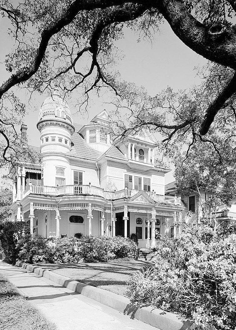 Historic Photo : Tacon-Gordon House, 1216 Government Street, Mobile, Mobile County, AL 15 Photograph