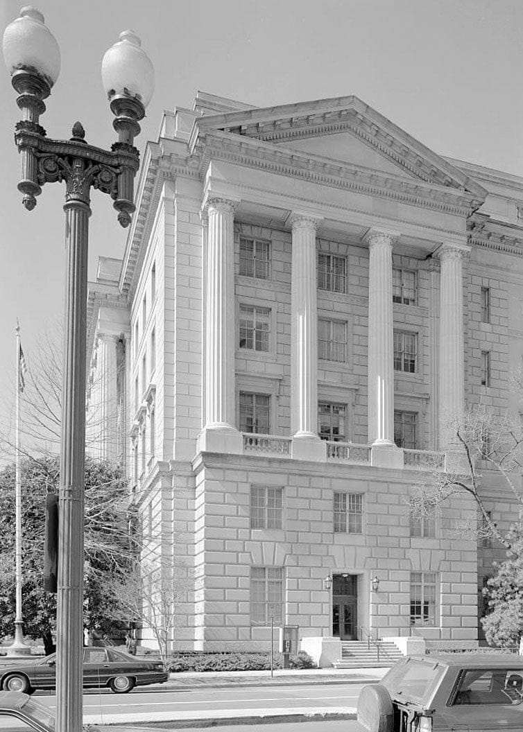 Historic Photo : Internal Revenue Service Headquarters Building, 1111 Constitution Avenue Northwest, Washington, District of Columbia, DC 7 Photograph