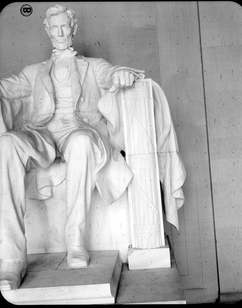 Historic Photo : Lincoln Memorial, West Potomac Park, Washington, District of Columbia, DC 76 Photograph