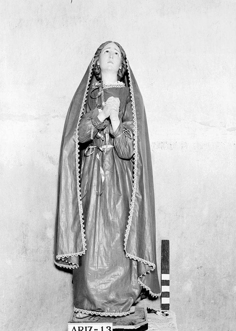 Historic Photo : San Xavier del Bac Mission, Mission Road, Tucson, Pima County, AZ 139 Photograph