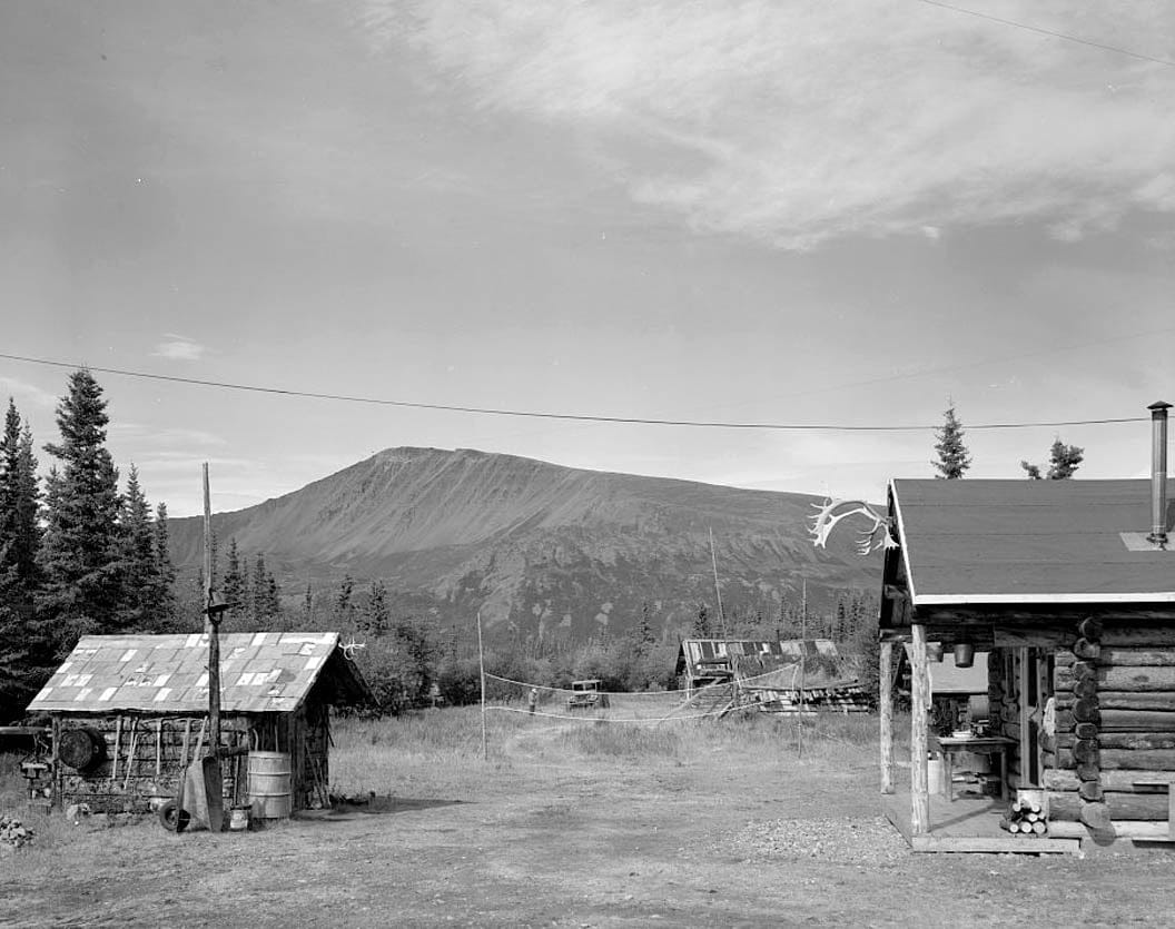 Historic Photo : Town of Chisana, Ray McNutt Storage Shed, Chisana, Valdez-Cordova Census Area, AK 1 Photograph