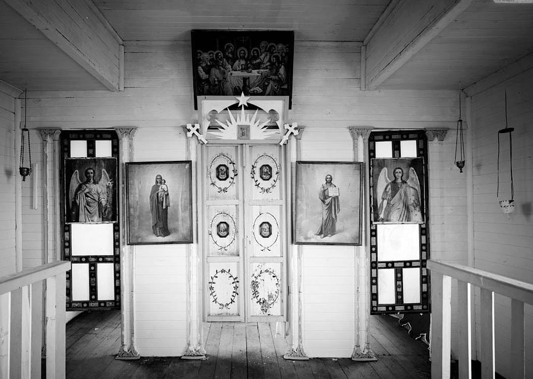 Historic Photo : St. Nicholas Russian Orthodox Church, Pilot Point, Lake & Peninsula Borough, AK 1 Photograph