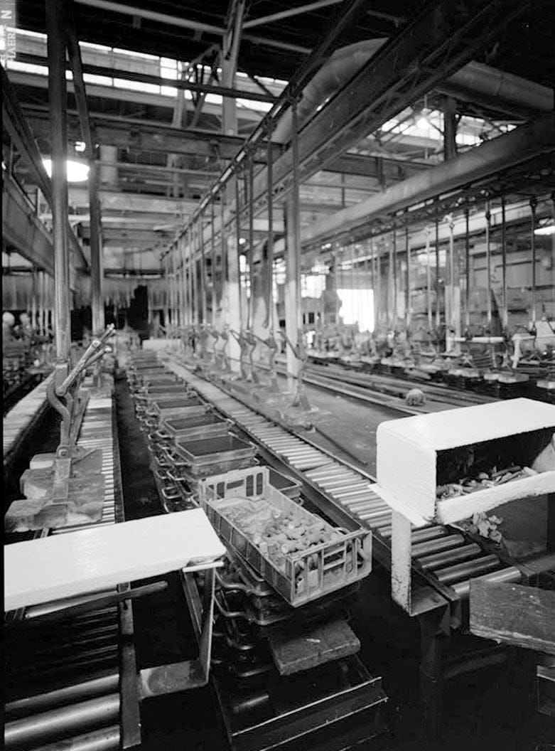 Historic Photo : Stockham Pipe & Fittings Company, Brass Foundry, 4000 Tenth Avenue North, Birmingham, Jefferson County, AL 4 Photograph