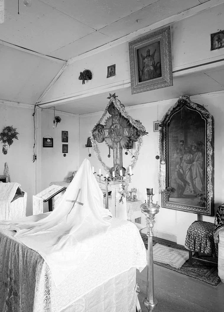 Historic Photo : St. Michael the Archangel Russian Orthodox Church, Marshall, Wade Hampton Census Area, AK 8 Photograph