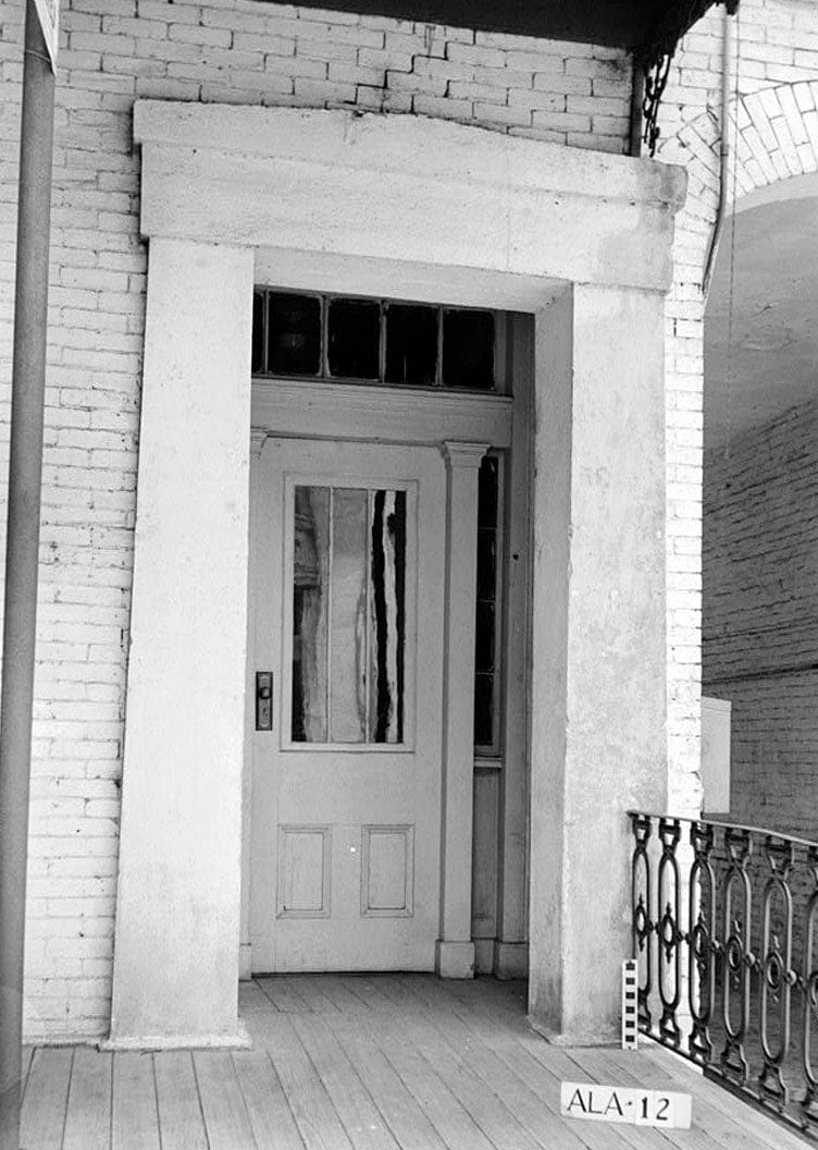 Historic Photo : Girard Double House, 56-58 South Conception Street, Mobile, Mobile County, AL 5 Photograph