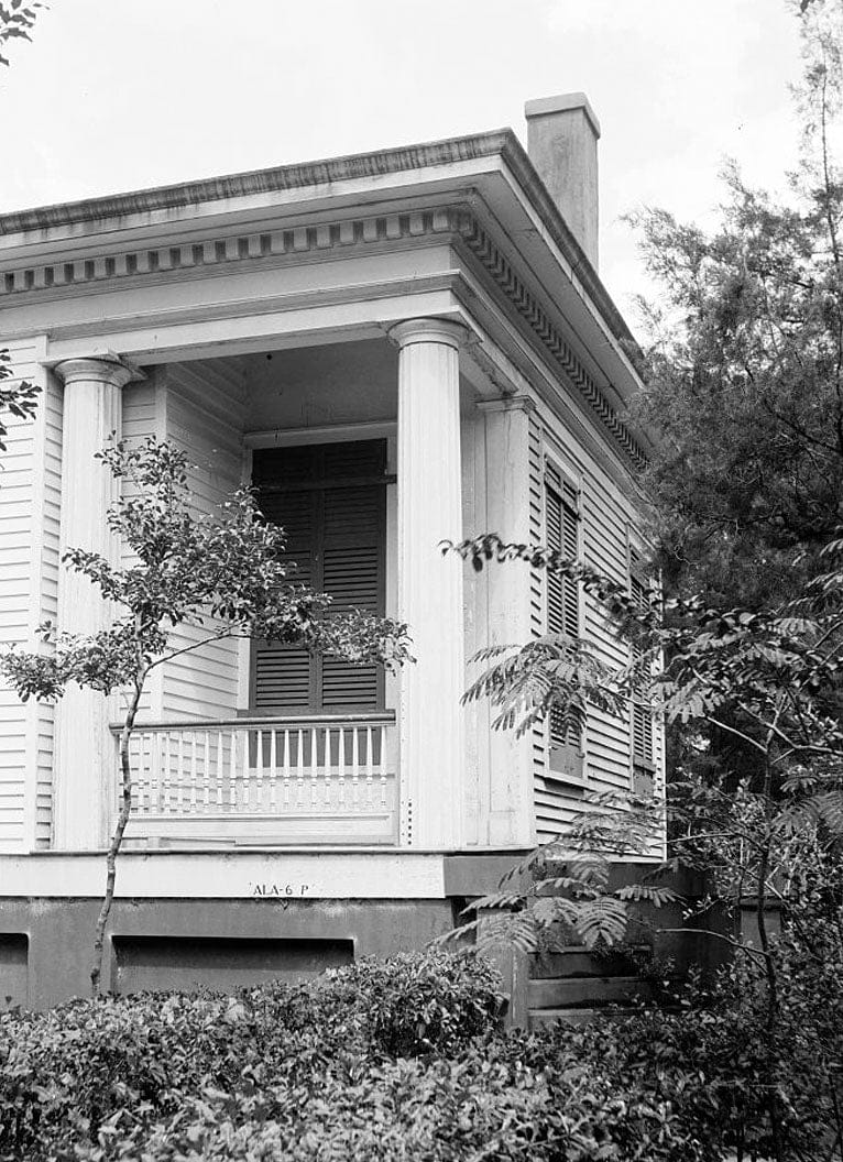 Historic Photo : Eslava House, 152 Tuthill Lane, Spring Hill, Mobile County, AL 9 Photograph
