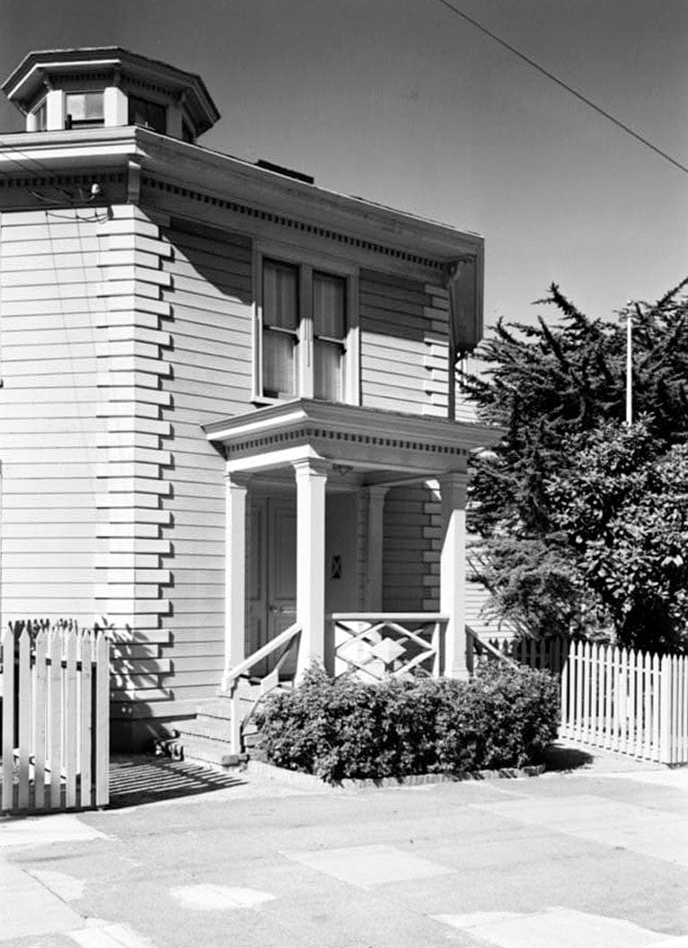 Historic Photo : McElroy Octagon House, 2645 Gough Street (moved), San Francisco, San Francisco County, CA 5 Photograph