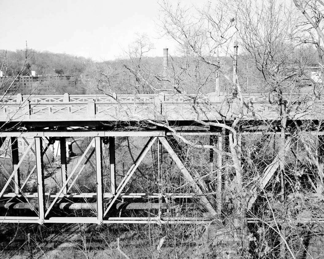 Historic Photo : Augustine Bridge, Brandywine River,Augustine Cutoff, Wilmington, New Castle County, DE 25 Photograph
